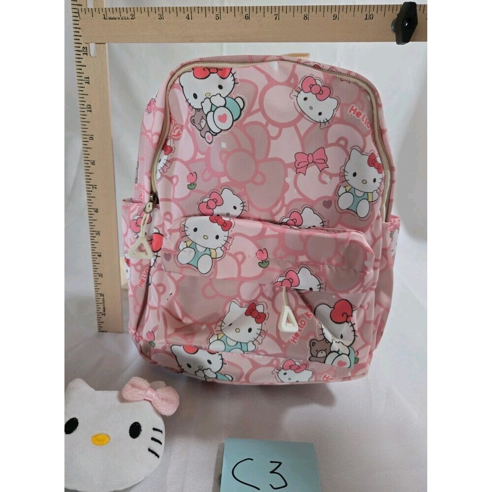 HELLO kitty CUTE School Backpack Big Size NEW With Gift